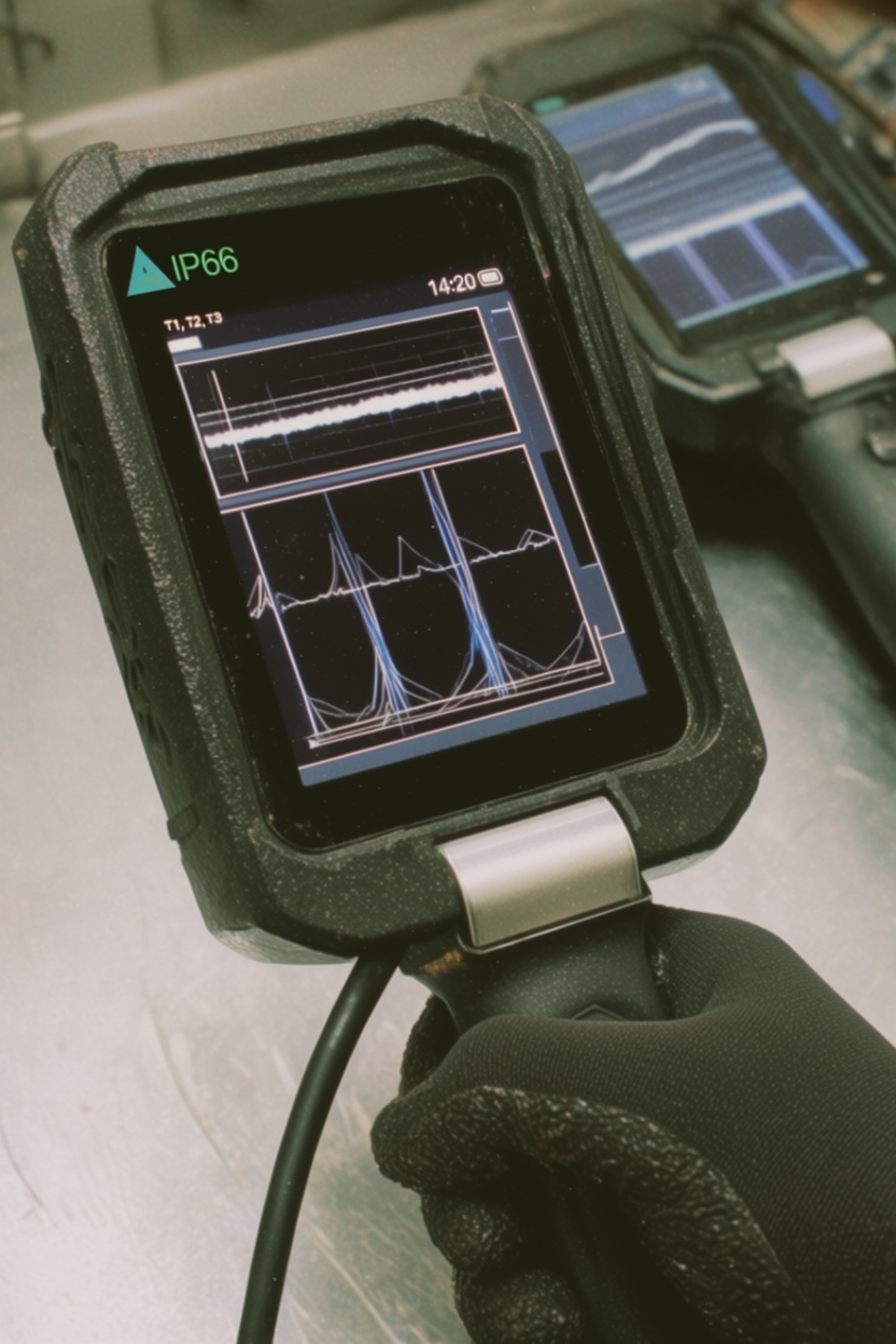 Professional Metrology Ultrasonic Flaw Detector Scanner