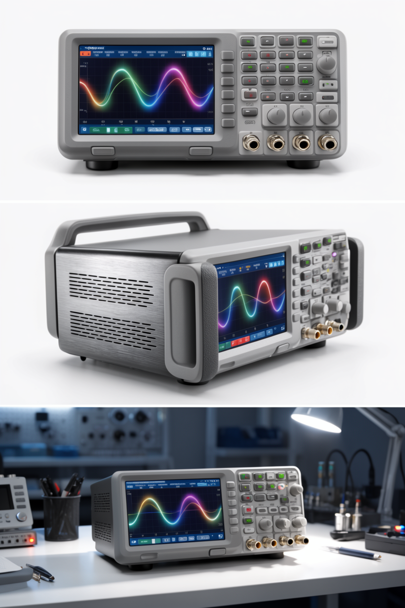Industrial Dual-Channel Digital Storage Oscilloscope