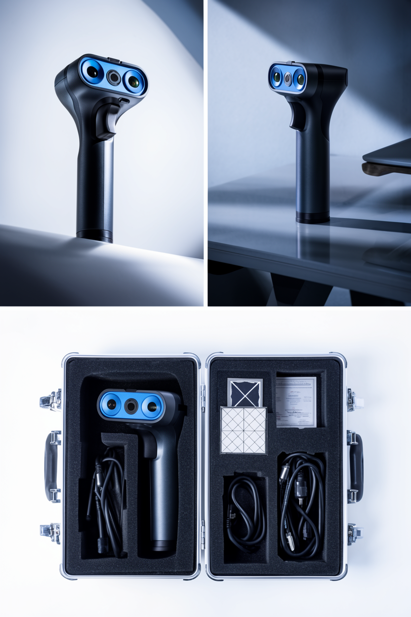 High-Precision Handheld 3D Laser Scanner