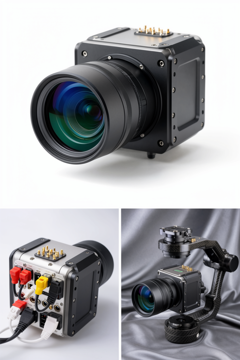 Sub-Centimeter Aerial Topographic Survey Camera