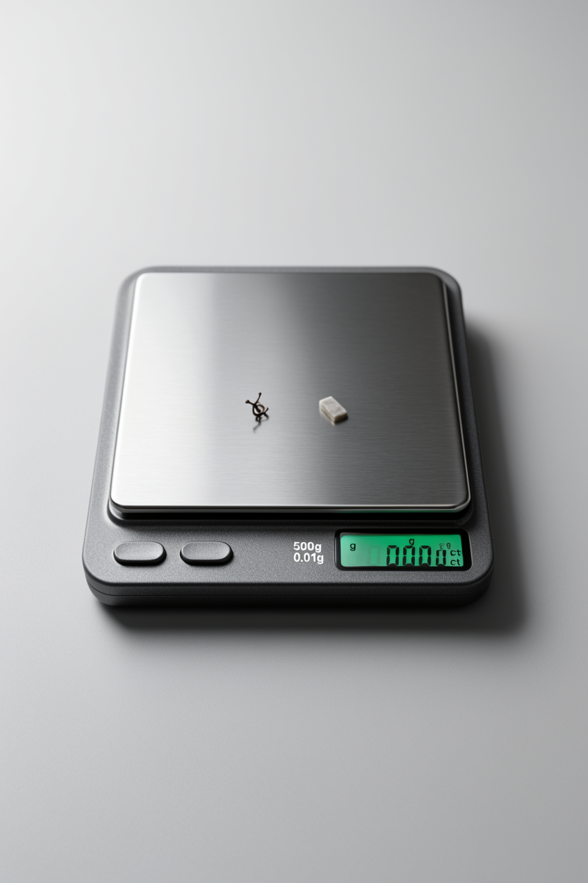 Pocket Digital Precision Scale 500g